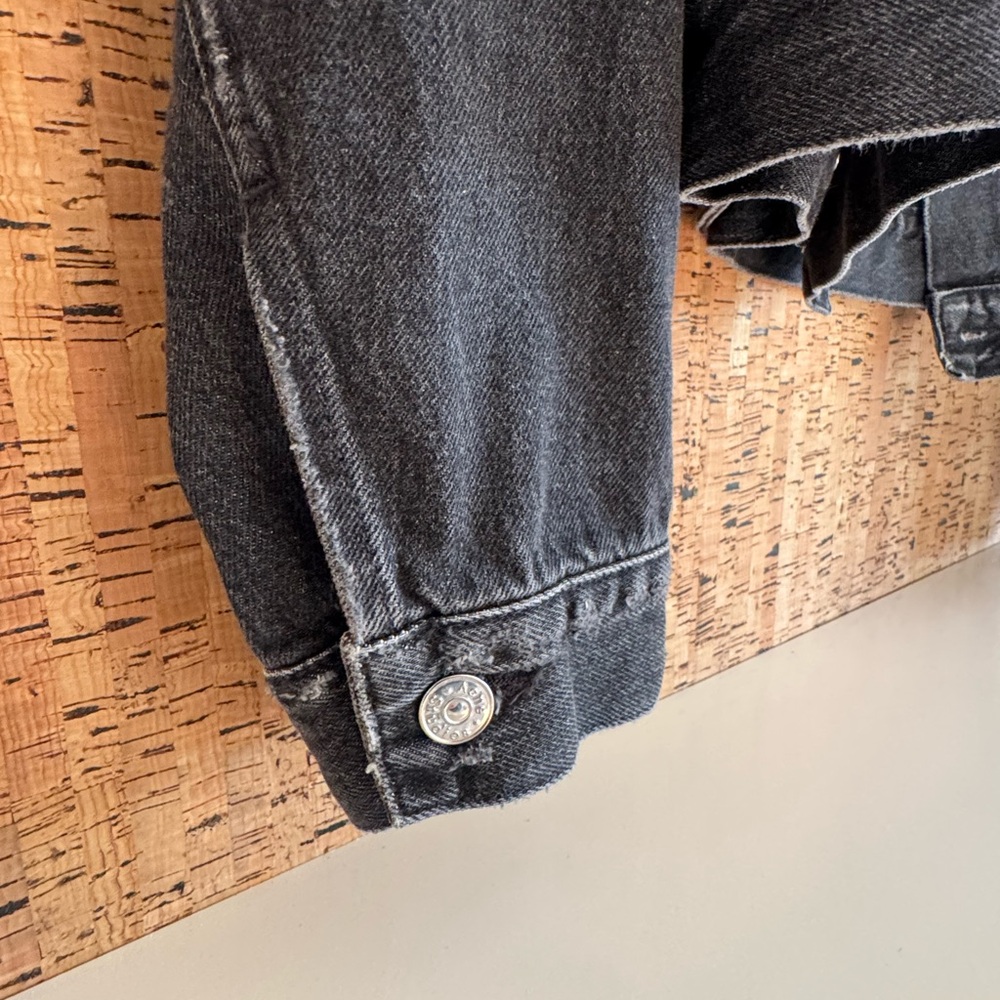 Men's Black Denim Jacket Acme Studio - Picture 6 of 10